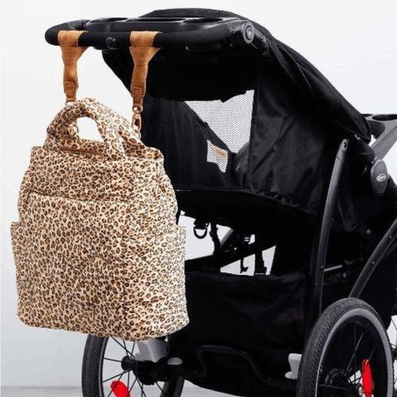 Beis x Elsa Hosk Leopard Wild Child Print Backpack main image 8